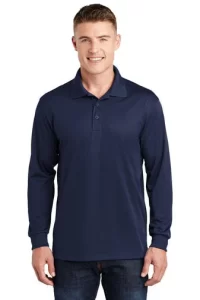 ST657 Sport-Tek<sup>®</sup> Long Sleeve Micro-pique Sport-Wick<sup>®</sup> Polo