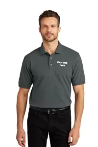 K420 Port Authority® Heavyweight Cotton Pique Polo