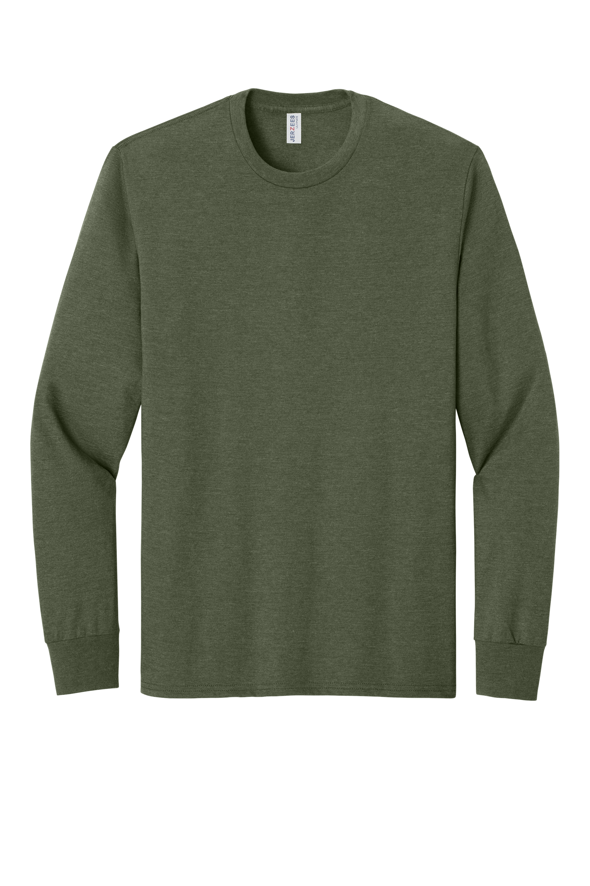IC46L_Military Green Heather_Flat_Front