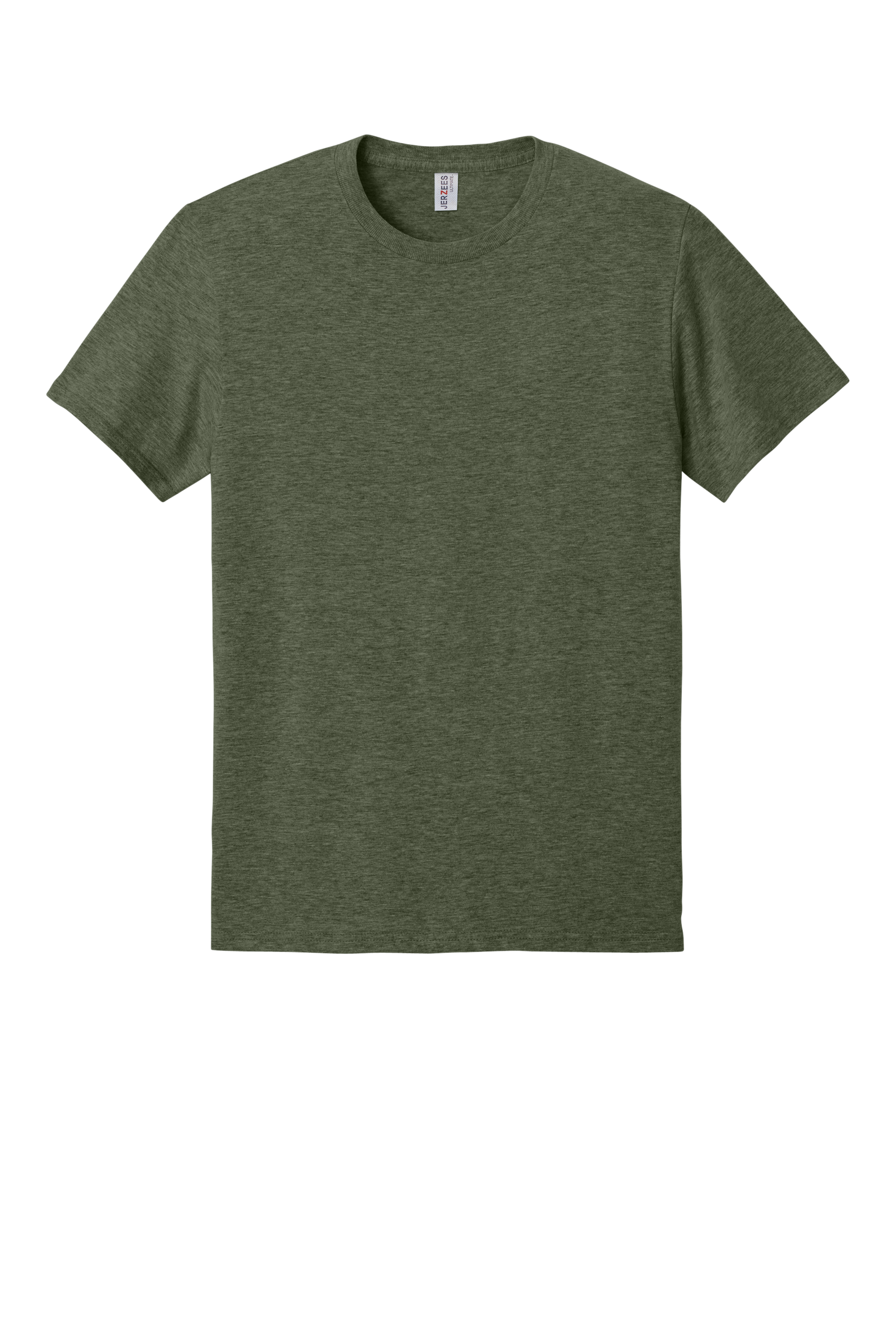 IC46M_Military Green Heather_Flat_Front